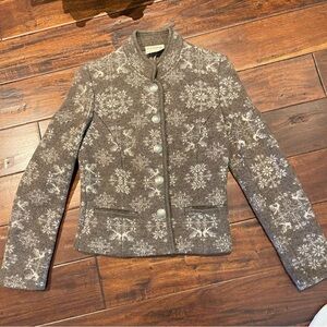 Vintage Stapf Boiled Wool jacket EUC